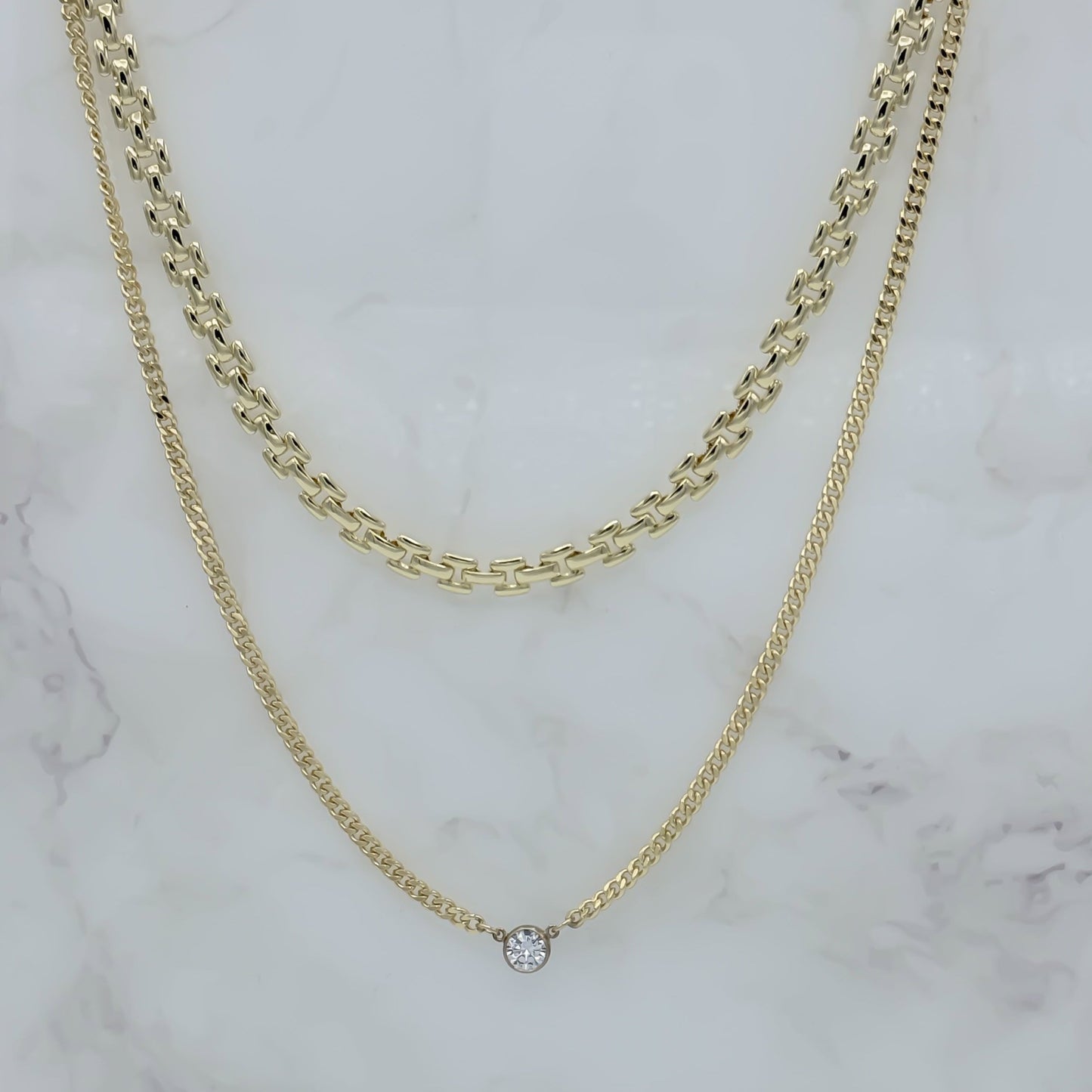 Asher Chain Link Necklace