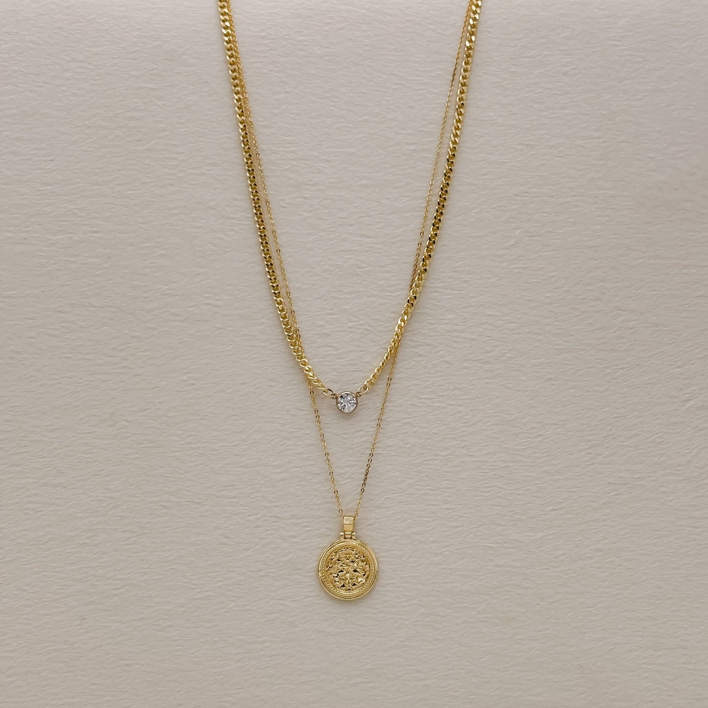 Freya Coin Necklace