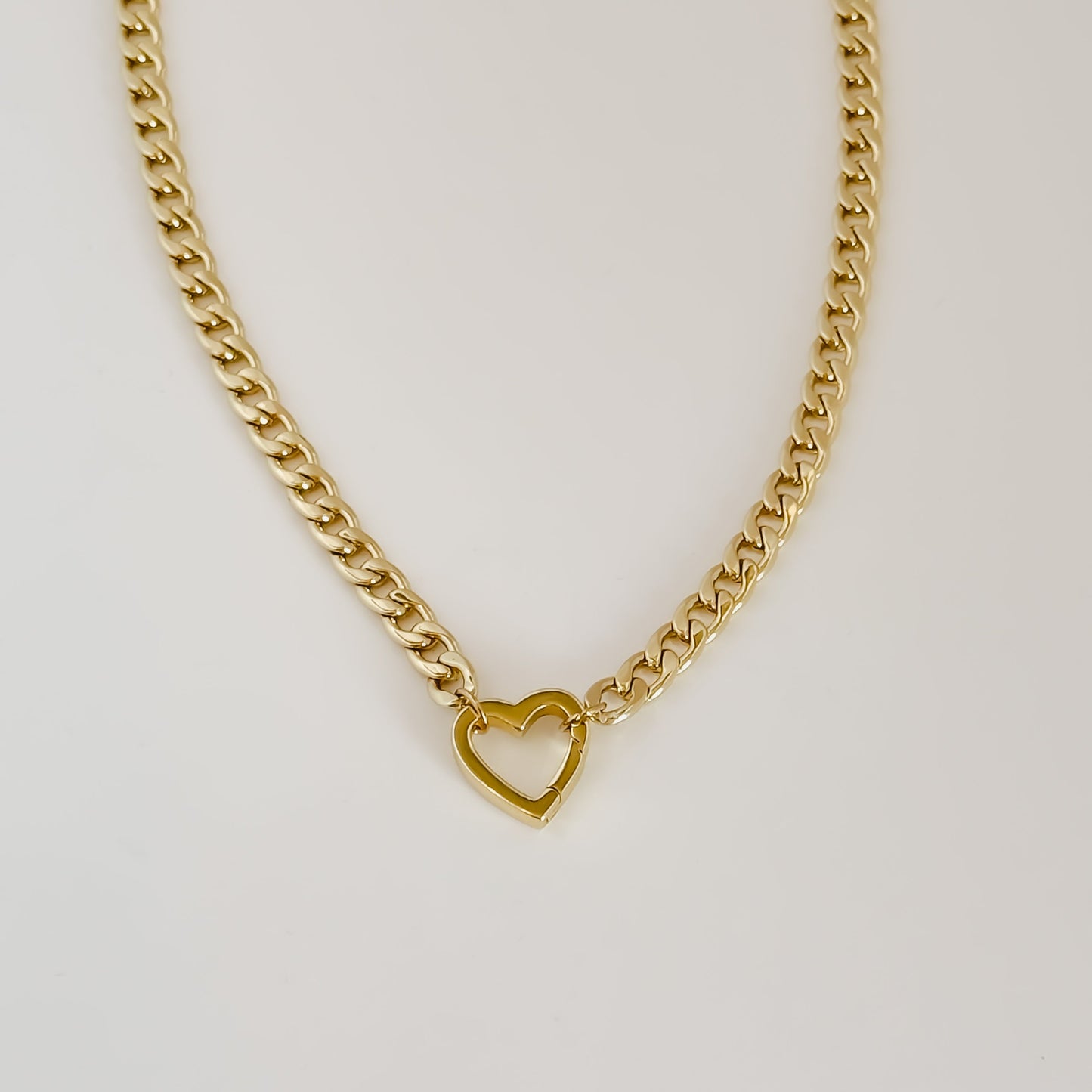 More to Love Heart Clasp Necklace