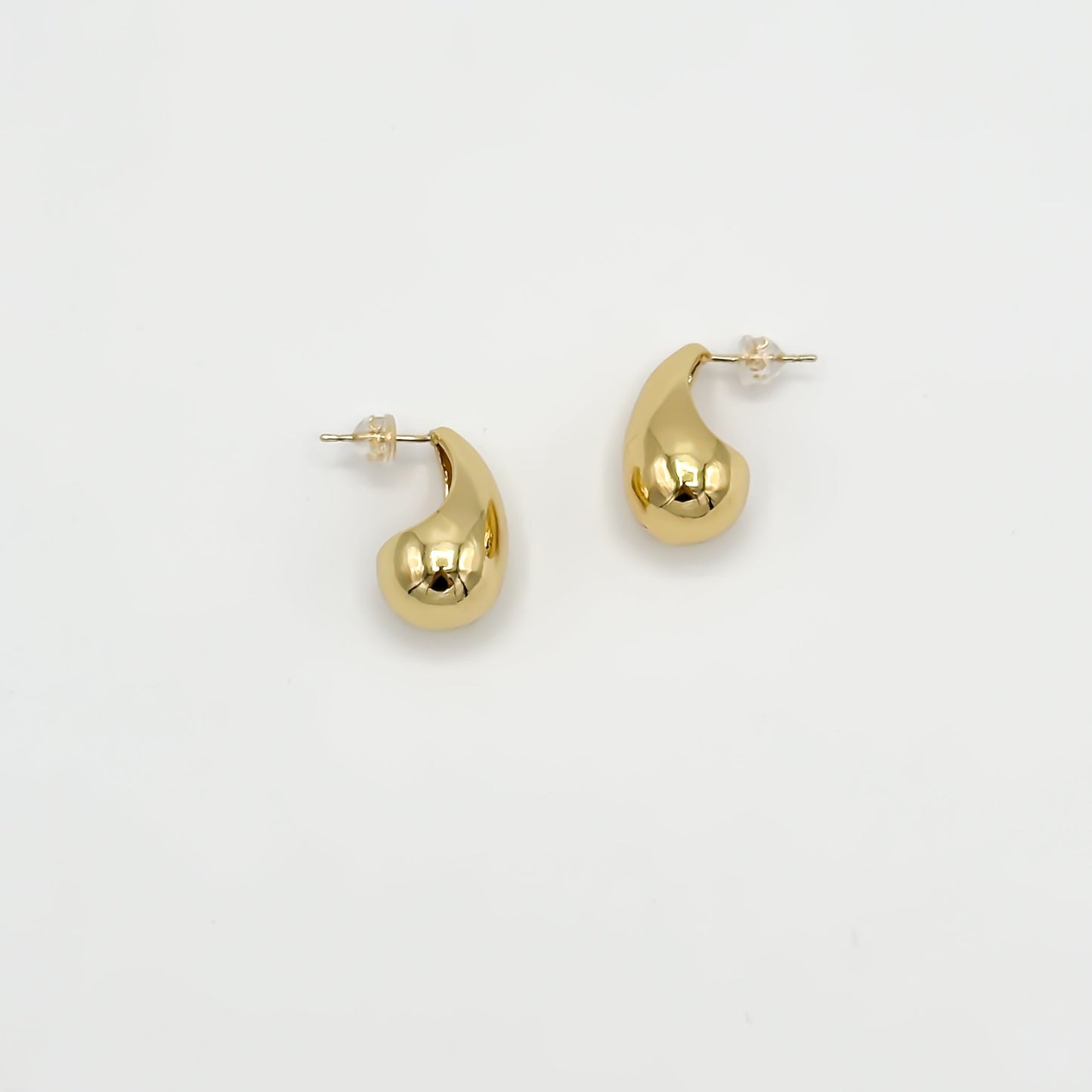 Inez Dome Hoop Earring