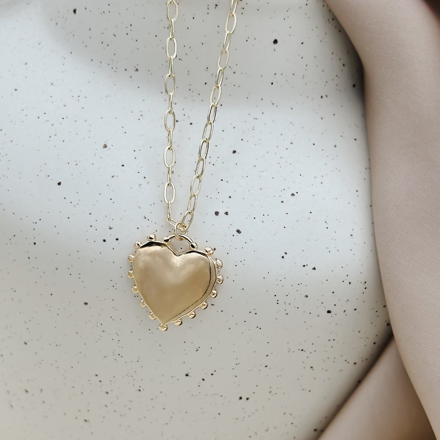 Lover Boy Heart Necklace