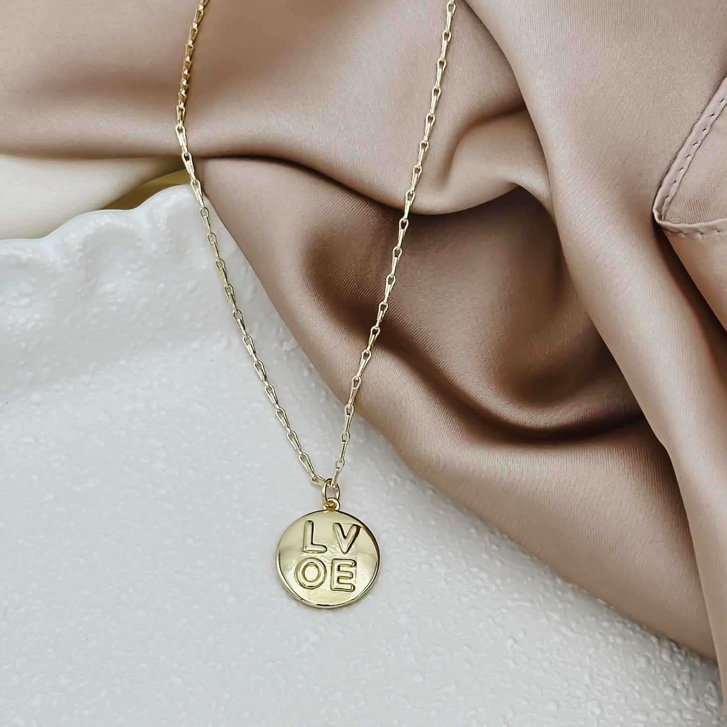 Love Coin Necklace