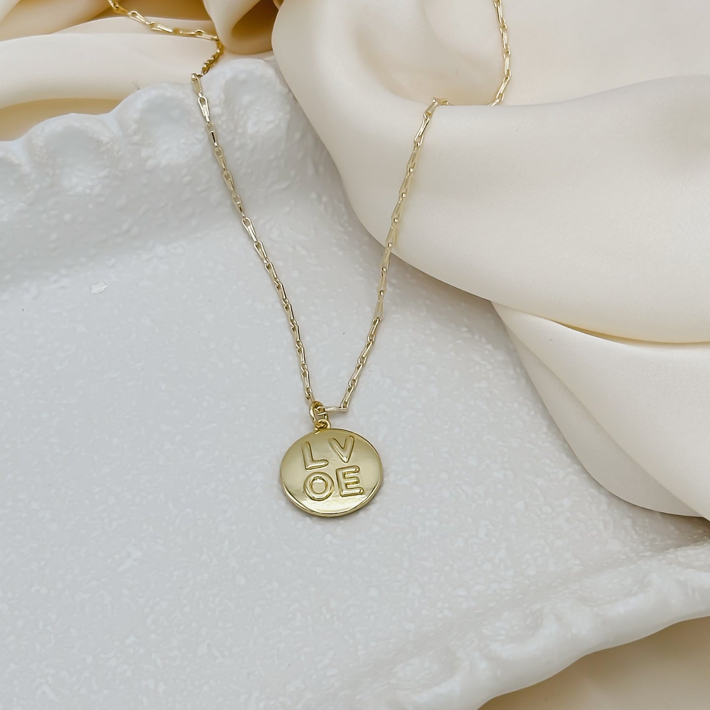 Love Coin Necklace