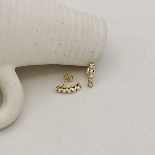 Millie Pearl Stud Earrings