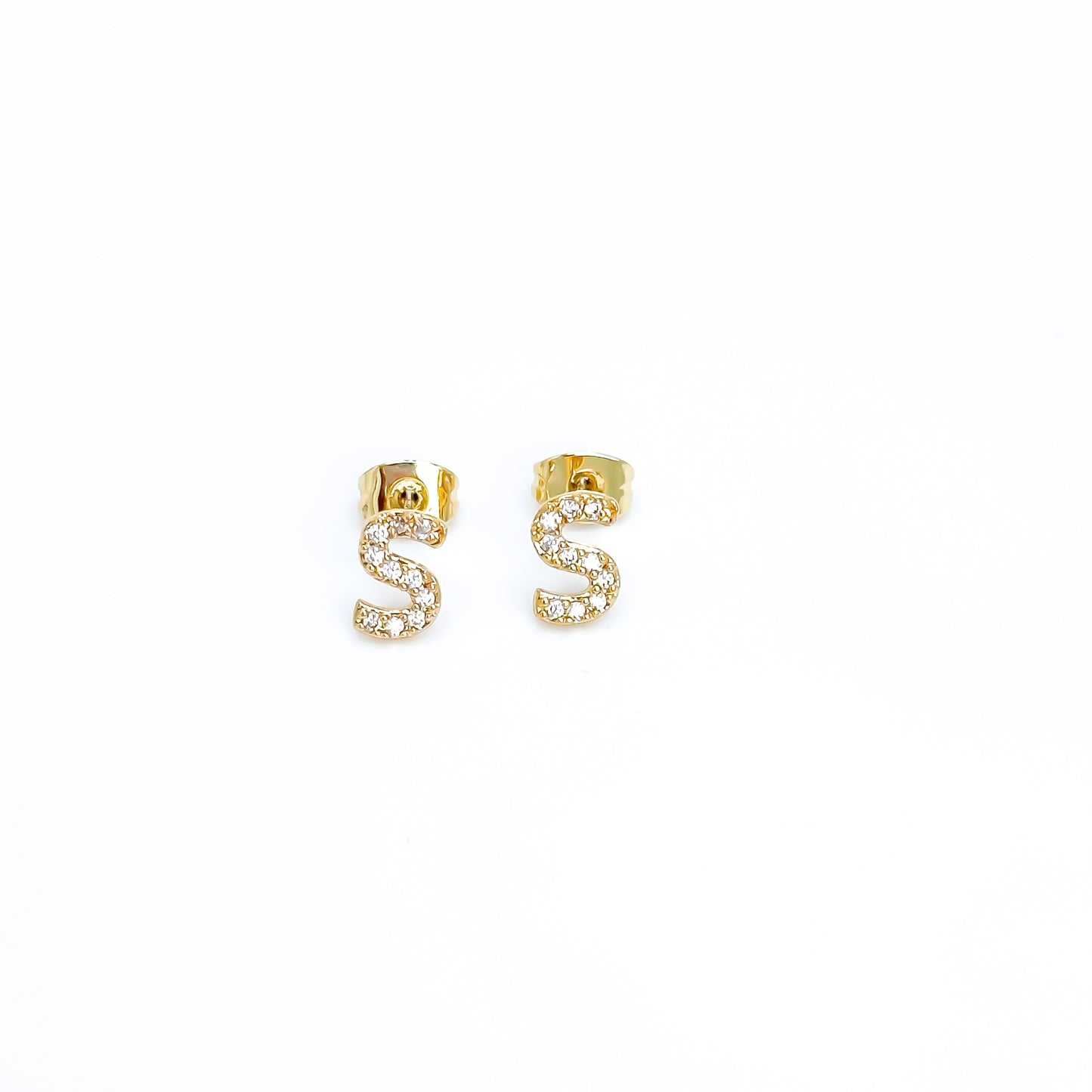 Meyer Initial Stud Earring