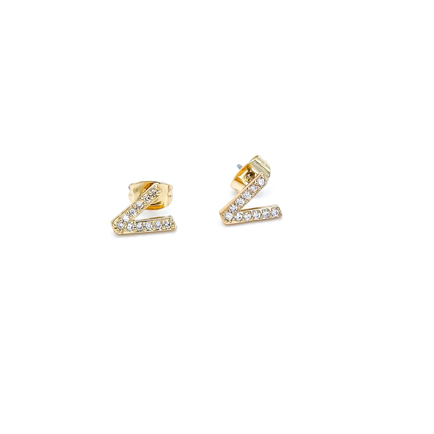 Meyer Initial Stud Earring