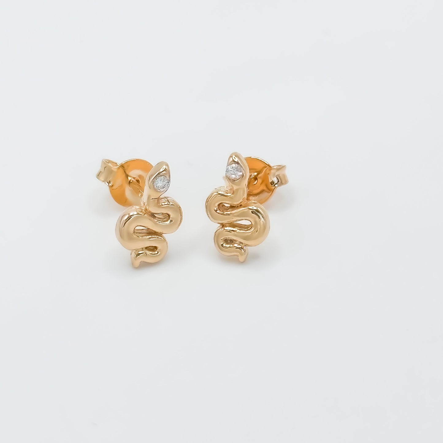 Cobra Stud Earring