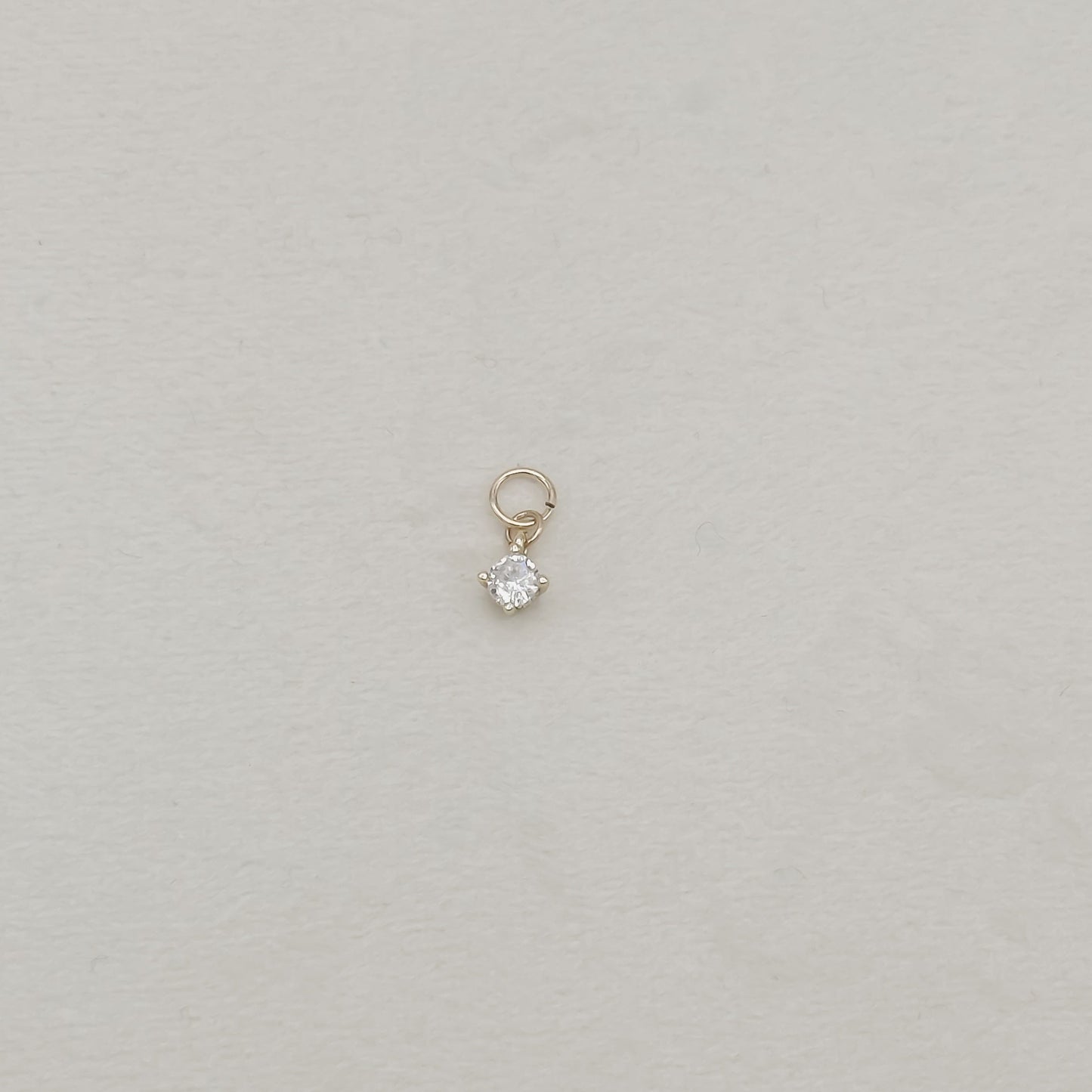 Single CZ Charm