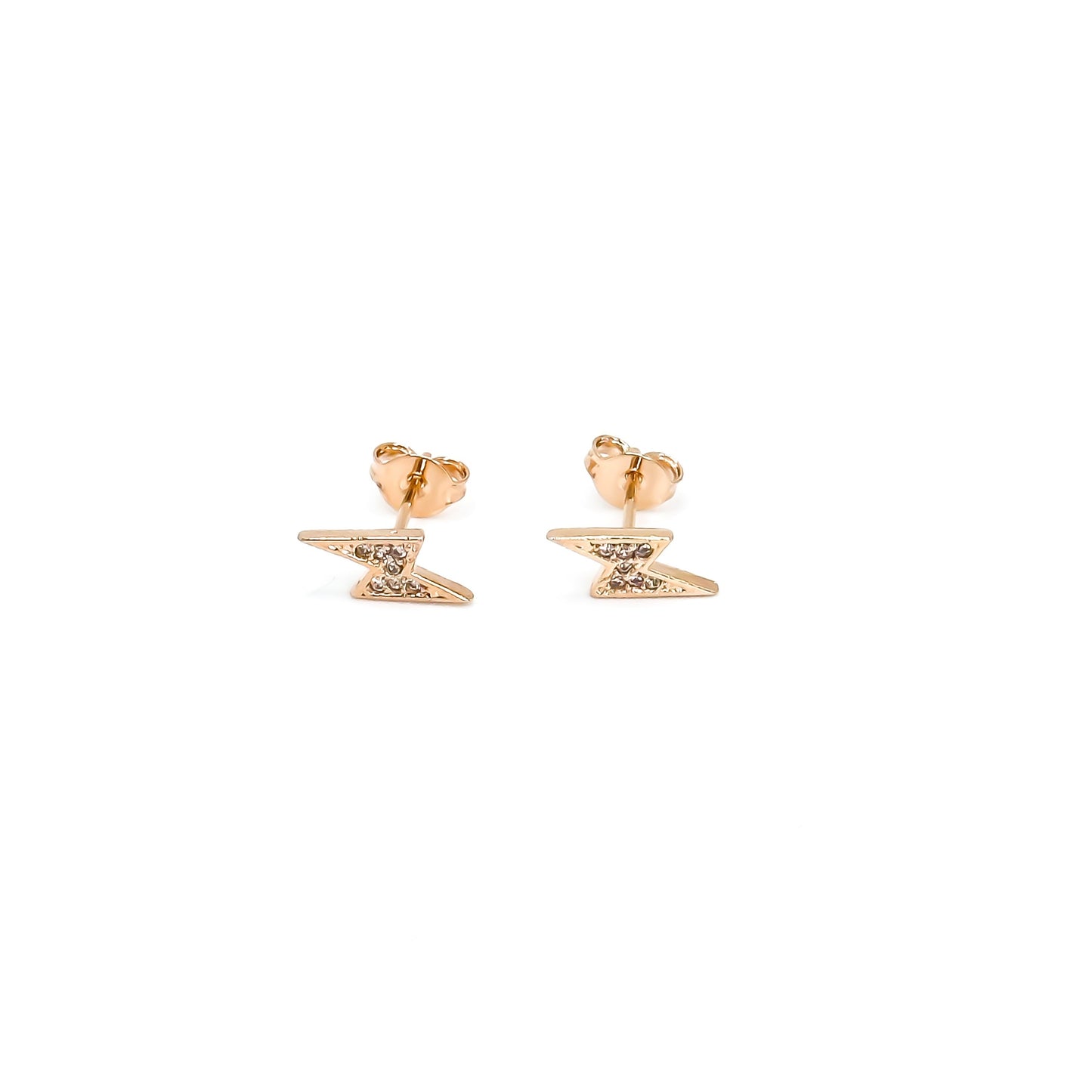 Firebolt Stud Earring