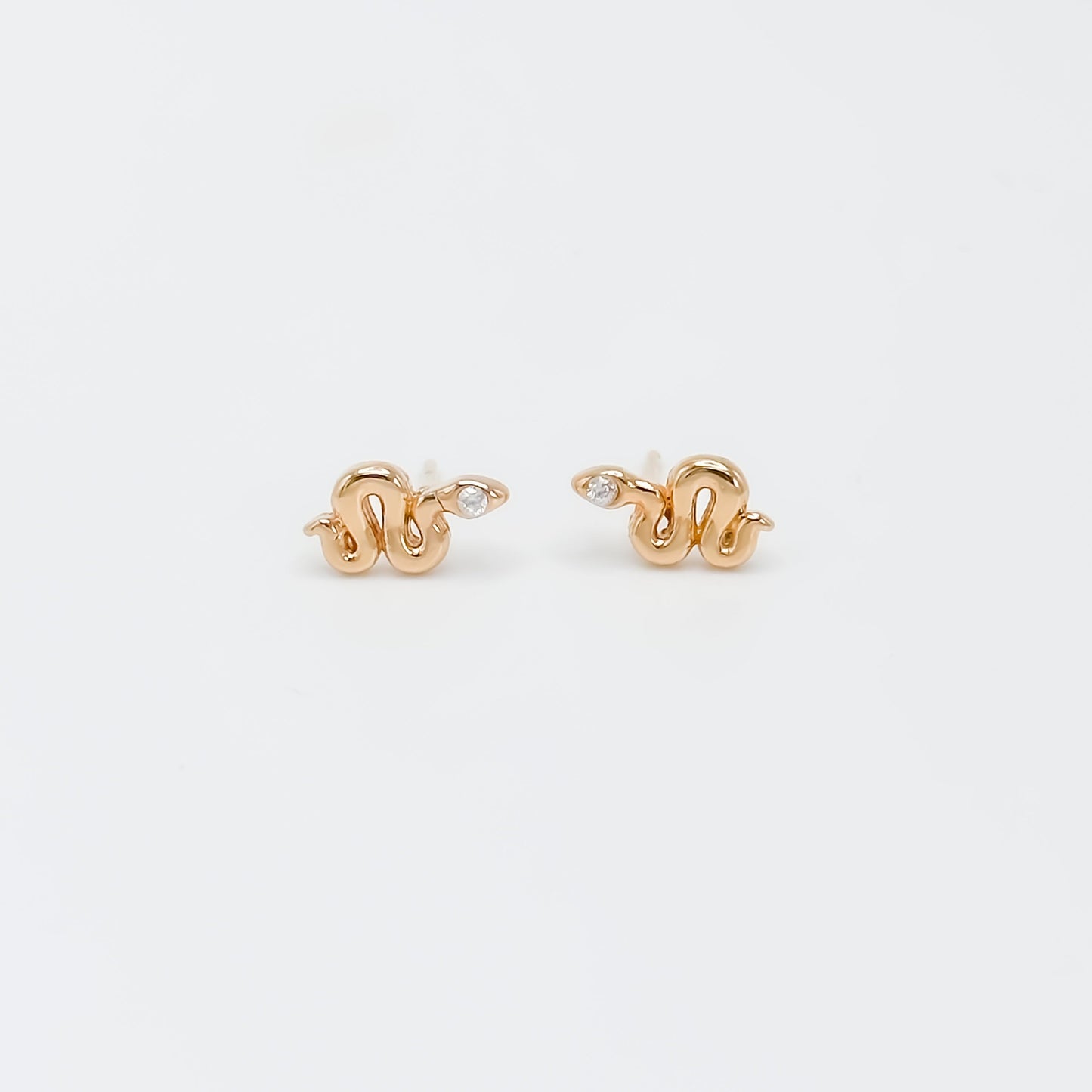 Cobra Stud Earring