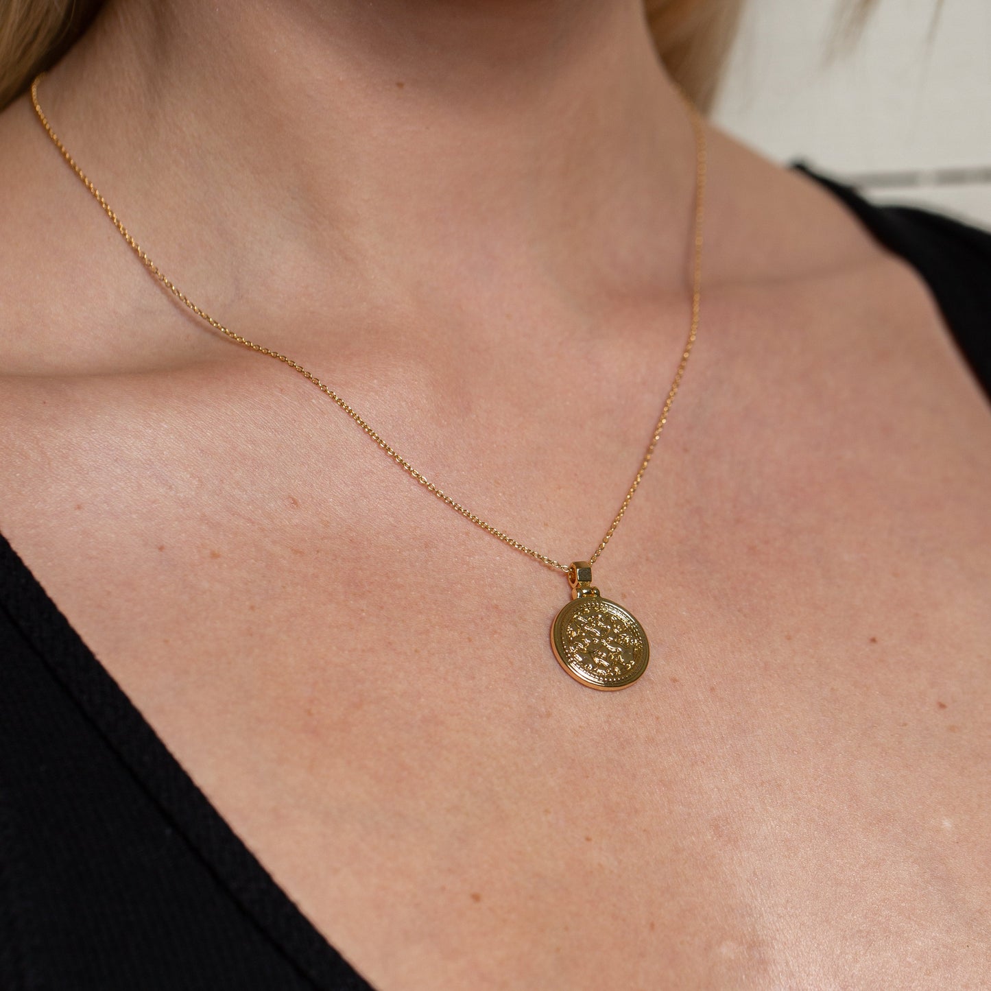 Freya Coin Necklace