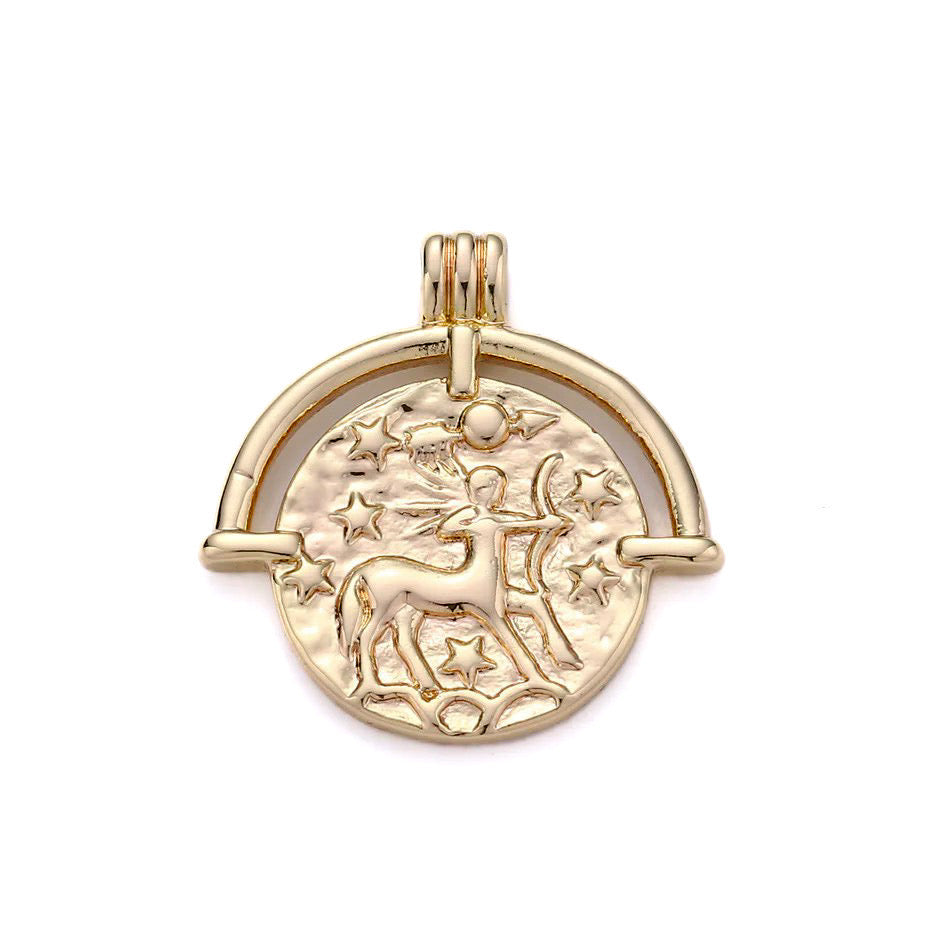 Zodiac Medallion Necklace