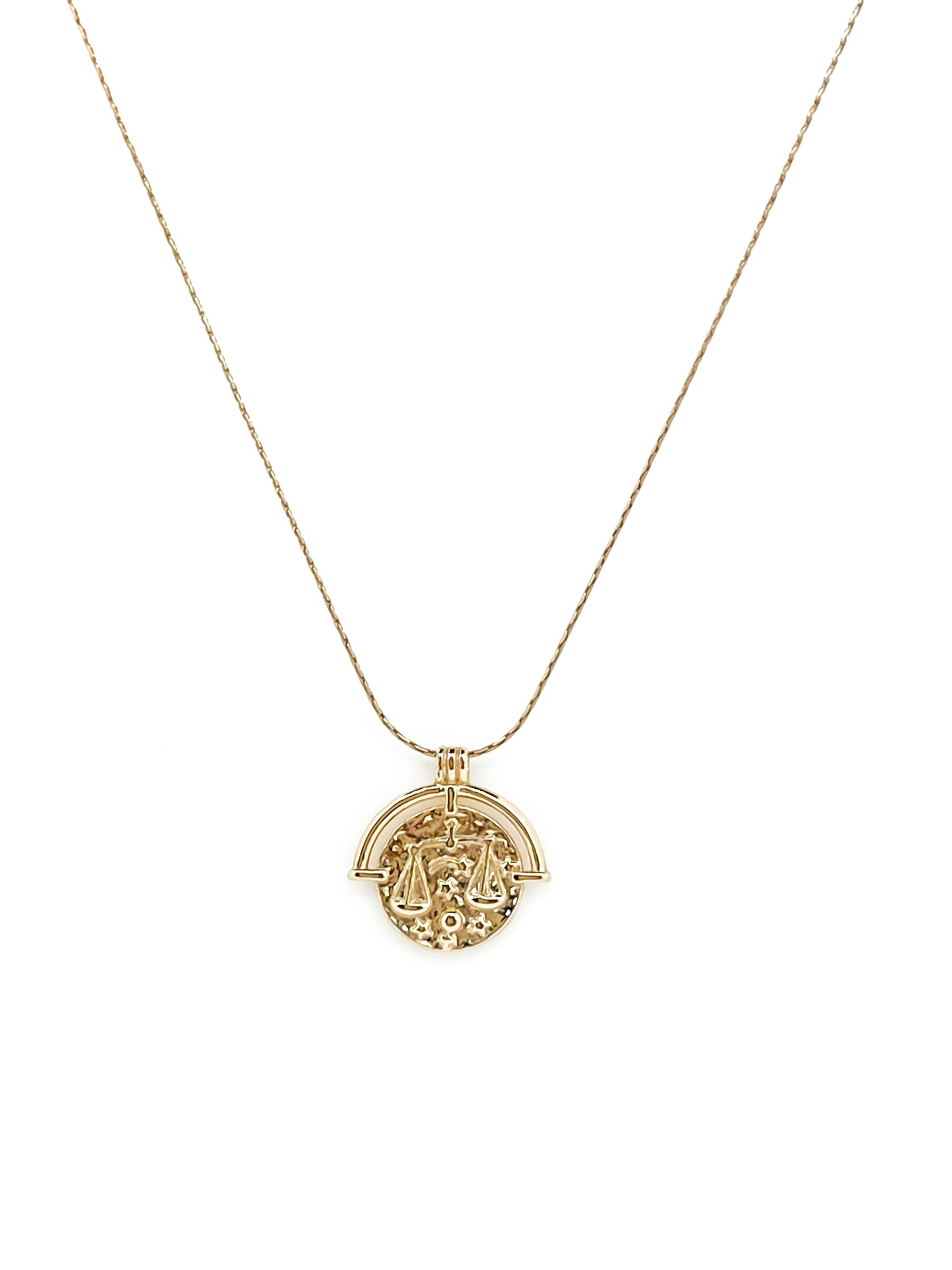 Zodiac Medallion Necklace