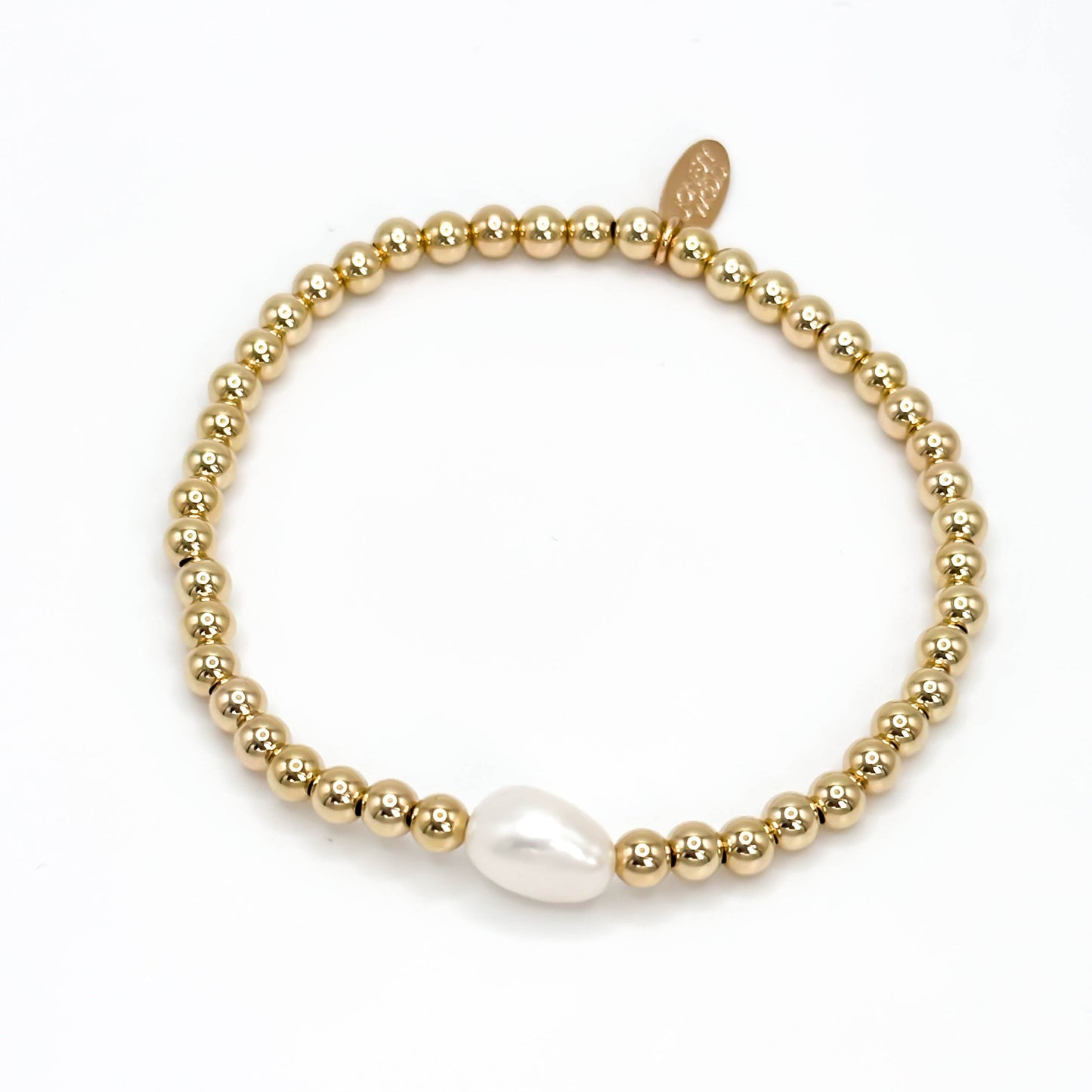 4mm Custom Gold-filled Bracelet