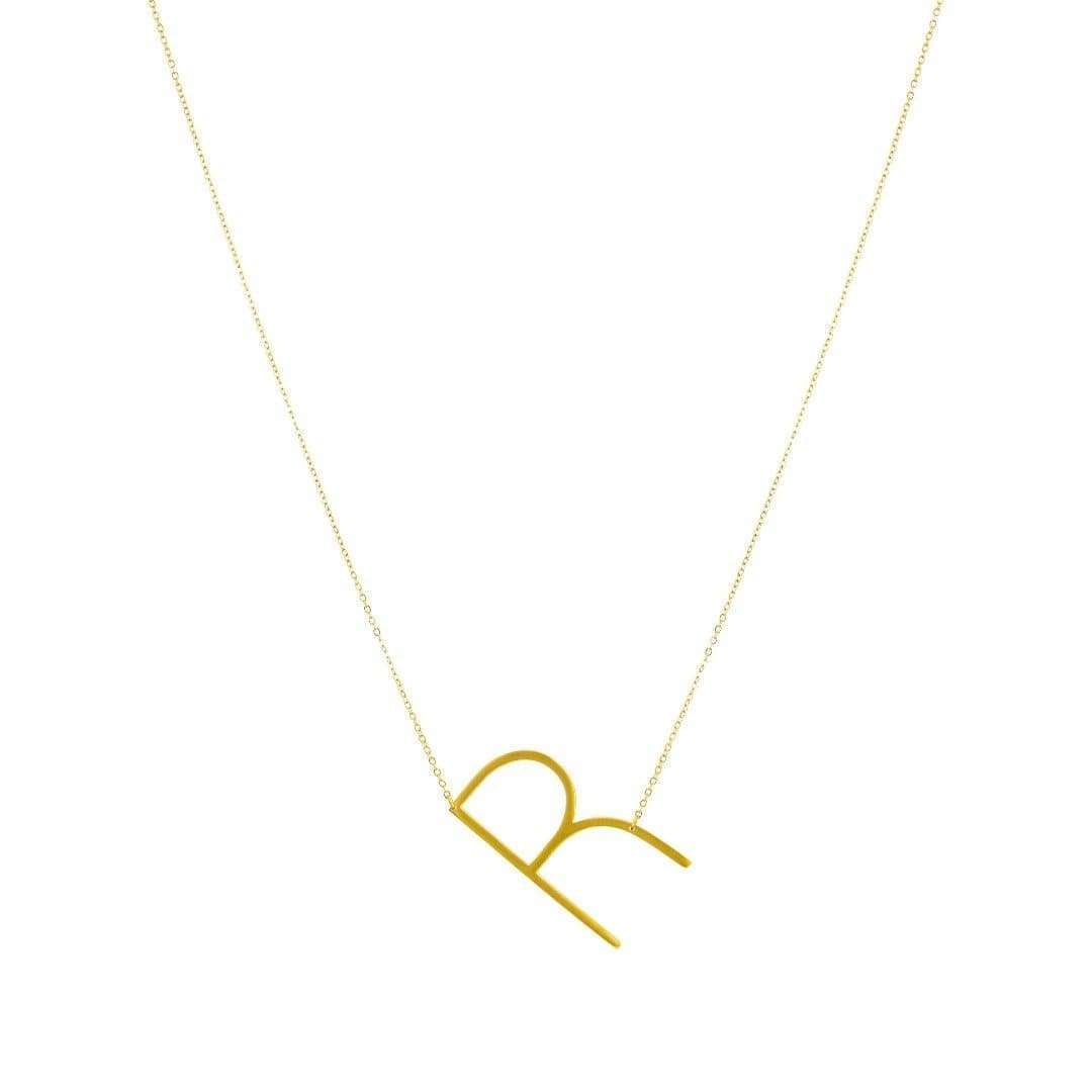 Jonesy Wood:Necklace:Gold Initial Necklaces