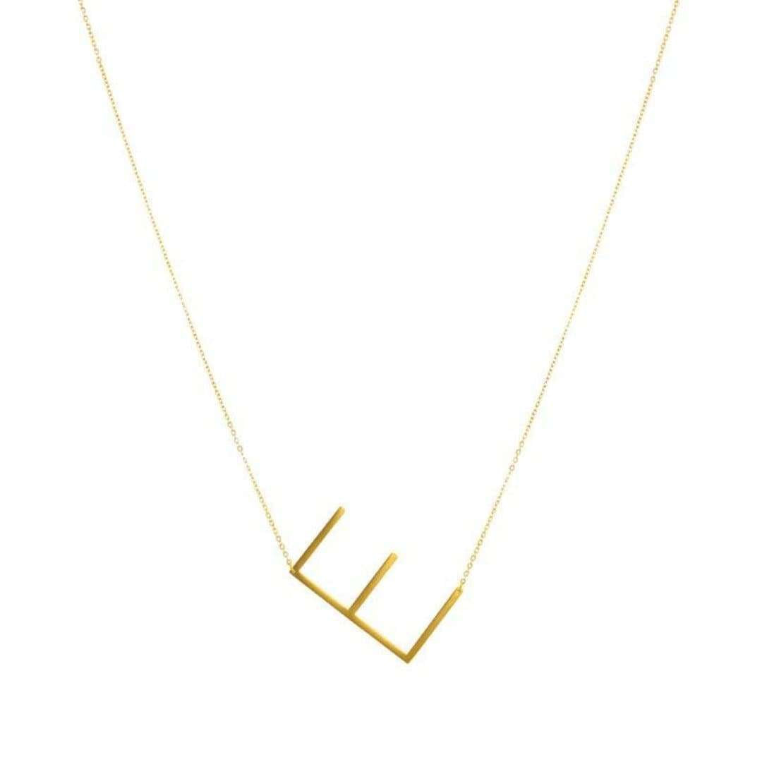 Jonesy Wood:Necklace:Gold Initial Necklaces