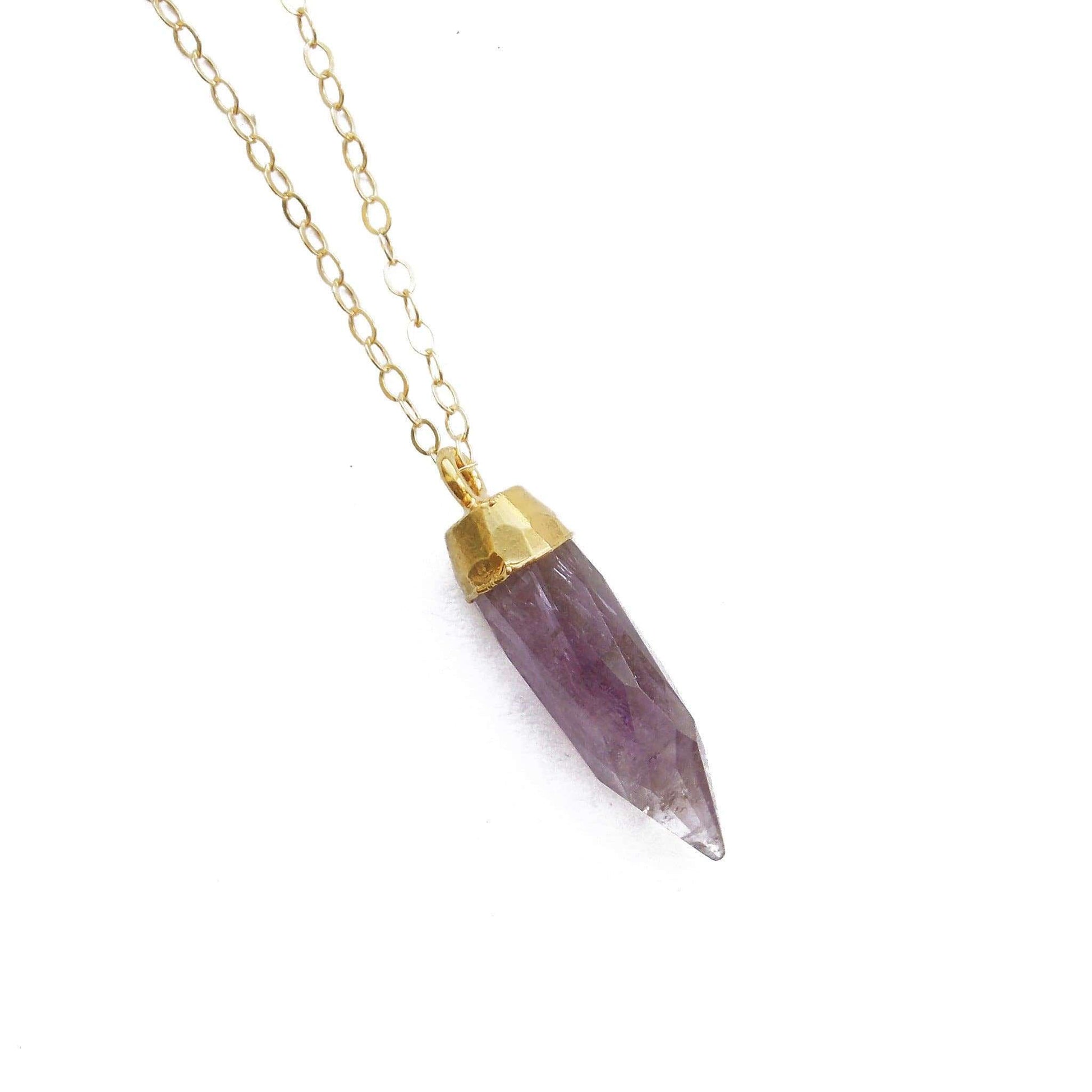 Jonesy Wood:Necklace:Mallory Necklace:Amethyst