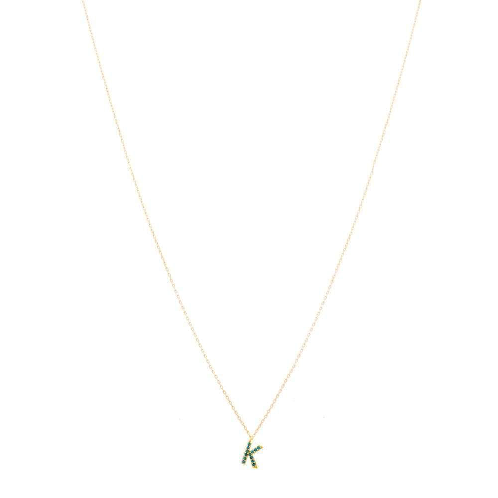 Jonesy Wood:Necklace:Roslyn Initial Necklace