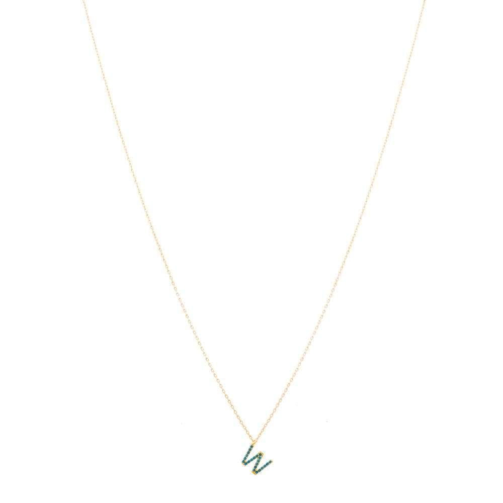 Jonesy Wood:Necklace:Roslyn Initial Necklace